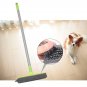 Long Push Rubber Broom Pet Cat Dog Hair Clean Bristles Sweeper Squeegee Bristle
