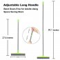 Long Push Rubber Broom Pet Cat Dog Hair Clean Bristles Sweeper Squeegee Bristle