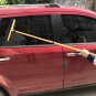 Long Push Rubber Broom Pet Cat Dog Hair Clean Bristles Sweeper Squeegee Bristle