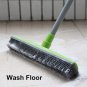Long Push Rubber Broom Pet Cat Dog Hair Clean Bristles Sweeper Squeegee Bristle