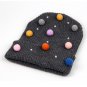 Women Winter Hat Mini Pom Pom Pearls Candy Colors Beanie Knit Warm Girls Cap New