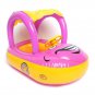 Baby Inflatable Bathtub Swimming Seat Float Pool Car Swim Boat Water Sunshade