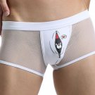 Men Briefs Underwear Mesh Pants Sexy Underpants Male Boxers Shorts Valentines