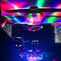 Car USB LED Light Mini Colorful Music Sound Lamp Disco Atmosphere RGB Plug Phone