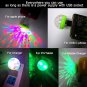 Car USB LED Light Mini Colorful Music Sound Lamp Disco Atmosphere RGB Plug Phone
