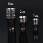 Russia CCCP Hip Flask Cup Set Stainless Steel PU Leather Liquor Alcohol Hip Shot