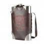 Hip Flask CCCP Large Capacity Leather Stainless Steel Alcohol Whiskey 64 Oz
