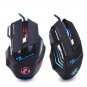Professional Gaming Mouse Wired 7 Button 5500 DPI LED Optical USB Computer PC