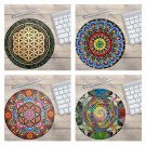 Computer Mouse Pad Mat Bohemian Round Mandala Art 3D Carpet Anti Slip PC Gaming
