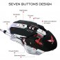 Gaming Mouse Programmable 7 Buttons 3200 DPI USB Wired Competitive Mechanical