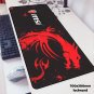 Computer Mouse Pad Gaming Keyboard Mat Large Size Non Slip Rubber Locked Edge