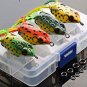 Frog Fishing Lures Crank Bait Top Water Artificial Minnow Soft Bait 4pcs Lot