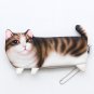 Pencil Pen Storage School Bag Case Makeup Cosmetic Pouch Cartoon Cat Shape