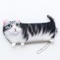 Pencil Pen Storage School Bag Case Makeup Cosmetic Pouch Cartoon Cat Shape