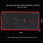Led Lighting Mouse Pad Gaming Large Glow Mat Knitted Edge USB Rubber Keypad