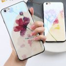 Painting Phone Case For iPhone 6 6S Plus 7 8 X Plus Floral Cover Soft Silicone