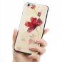 Painting Phone Case For iPhone 6 6S Plus 7 8 X Plus Floral Cover Soft Silicone