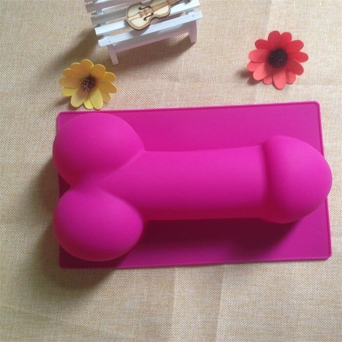 Silicone Baking Mold Mould Penis Shape Cake Funny Bakeware Pastry Chocolate Ice