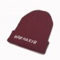 Russian Winter Hat Men Women Letter Casual Beanie Warm Knitted Ski Cap Hip Hop