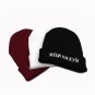 Russian Winter Hat Men Women Letter Casual Beanie Warm Knitted Ski Cap Hip Hop