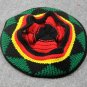 Rasta Winter Hat For Men Women Hip Hop Cap Multi-Color Striped Crochet Beanie