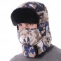 Winter Bomber Hat For Men Women Ski Mask Warm Camouflage Trapper Fur Aviator Ear
