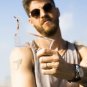 Men Beard Styling Tool Shaping Comb Barber Template Transparent Beauty Trimmer