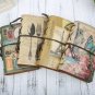 2019 A6 Notebook Planner Vintage Journal Retro Notepad Kraft Paper PU Leather