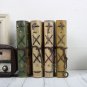 2019 A6 Notebook Planner Vintage Journal Retro Notepad Kraft Paper PU Leather