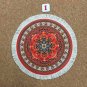 Round Mouse Pad Persian Style Retro Rug Carpet Mouse Desk Mat Gaming Non Slip
