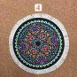 Round Mouse Pad Persian Style Retro Rug Carpet Mouse Desk Mat Gaming Non Slip