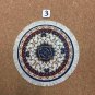 Round Mouse Pad Persian Style Retro Rug Carpet Mouse Desk Mat Gaming Non Slip