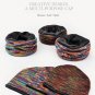 Men Women Winter Hat Scarf Mask Exclusive Beanies Warm Ski Cap Colorful