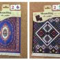 Computer Mouse Pad Rug Mini Carpet Shape Non Slip Decor Laptop Gaming Desk Mat