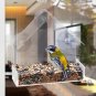 Bird Feeder House Window Garden Outdoor Clear Transparent Acrylic Suction Cup