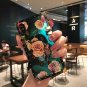 Phone Cover Case For iPhone 6s 7 8 Plus Xr X Xs Max Glass Flowers Transparent
