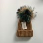 Fox Fur Women Winter Hat Real Pompom Warm Knit Cap Girls Skullies Beanies New