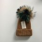 Fox Fur Women Winter Hat Real Pompom Warm Knit Cap Girls Skullies Beanies New