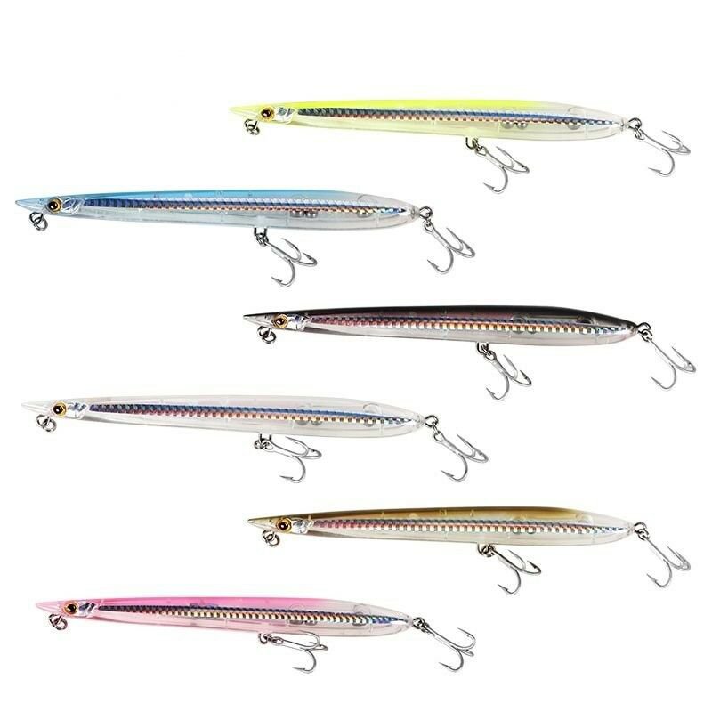 Fishing Tackle Lure Floating Sinking Pencil Artificial Noisy Bait Predatory Fish