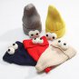 Children Kids Winter Hat Warm Knitted Cute Cartoon Wizard Eye Curled Knit Beanie