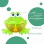 Baby Bath Water Toy Bubble Maker Frog&Crab Soap Machine With Music Kids Play