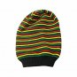 Winter Hat For Men Women Rasta Hip Hop Cap Multi-Color Striped Crochet Beanie