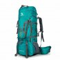 80L Camping Hiking Backpack Big Outdoor Bag Nylon Sport Travel Rucksack Fishing