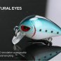 5pcs Mini Crankbait Fishing Lures Topwater Swimbait Wobblers Artificial Bait