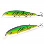 Minnow Fishing Lure Glow Artificial Floating Bait Jerkbait Crankbait 19 g 3D Eye