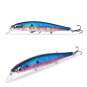 Minnow Fishing Lure Glow Artificial Floating Bait Jerkbait Crankbait 19 g 3D Eye