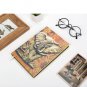 Diary Notebook Planner Journal Notepad Relief Effect PU Leather Retro Cover A5
