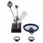 Welding Magnifying Glass Watch Repair LED Light 10x Auxiliary Clip Magnifier