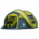 Large Camping Tent Outdoor Automatic Throwing Pop Up Waterproof Hiking 3 People