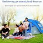 Large Camping Tent Outdoor Automatic Throwing Pop Up Waterproof Hiking 3 People